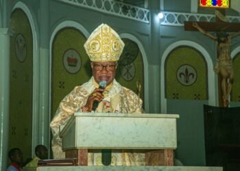 Excitement as APCGovernorship Candidate Prince Nicholas Ukachukwu, Running Mate Sen. Ekwunife, Others Attend Thanksgiving Mass at Basilica Onitsha over Victory at Primary Election