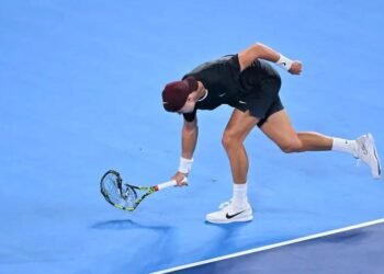 Holger Rune to sell smashed racquets for charity ahead of Wimbledon