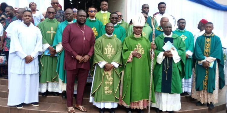 Maiden Pastoral visit:Archbishop Okeke urges parishioners of St Francis of Assisi Parish Onitsha to maintain “Ideal” position of parish