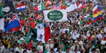 Archbishop Fisichella to Youth: “Never Be Afraid to Witness the Risen Christ”