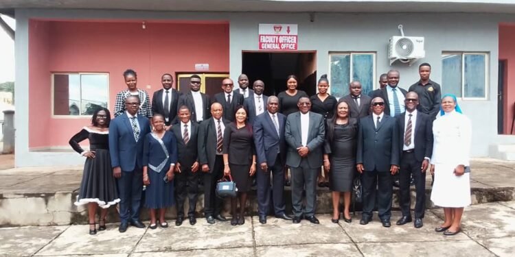 Accreditation panel of Council of Legal Education visits Shanahan University,Onitsha