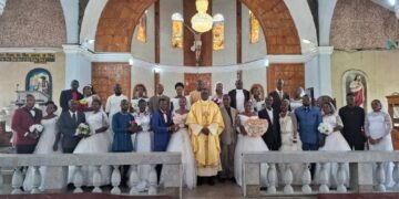 Mass Wedding: St. Mary’s Parish Alor Sponsors 14 Couples