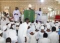 Bishop of Katsina Diocese Makes First Pastoral Visit to Gidan Mai Kambu, Confirms 134 and Reopens School