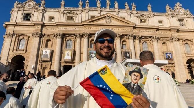 Pope Leo XIV Canonizes Seven New Saints, Including First from Venezuela and Papua New Guinea