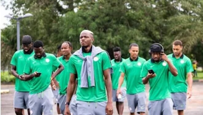 Super Eagles players, officials boycott training over unpaid allowances