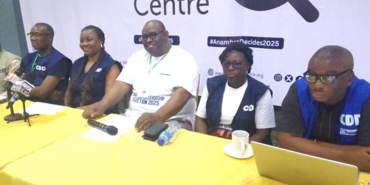 Centre for Democracy and Development (CDD) pegs voters’ turnout in Anambra governorship election at 21.4 percent