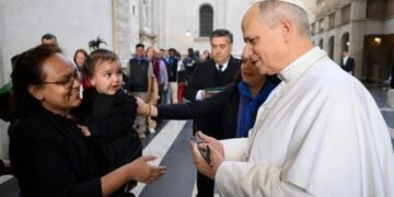 Homeless Mother Given Key to New Apartment by Pope Leo XIV