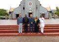 Polish Ambassador,COOU VC,others on pilgrimage at Basilica of the Most Holy Trinity,Onitsha