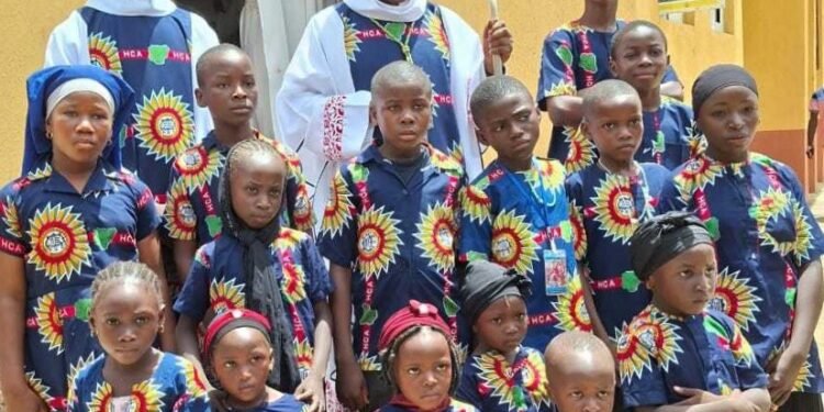 Zaria diocese celebrates Holy Childhood Association @ Twenty Five, as Bishop Daboh urges children to pray for release of captives