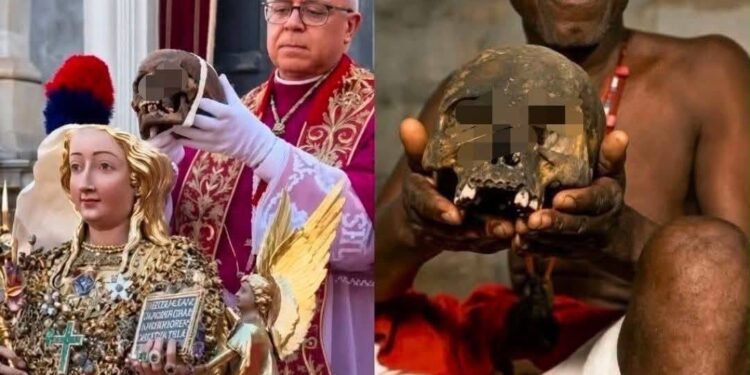 WHOSE SKULL?