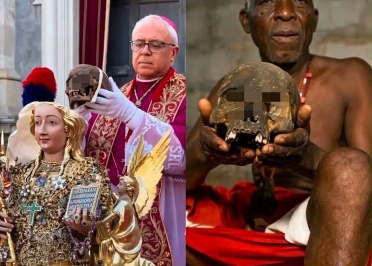 WHOSE SKULL?