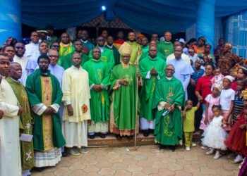 Archbishop Okeke Visits St. Charles Borromeo Parish, Odume Obosi